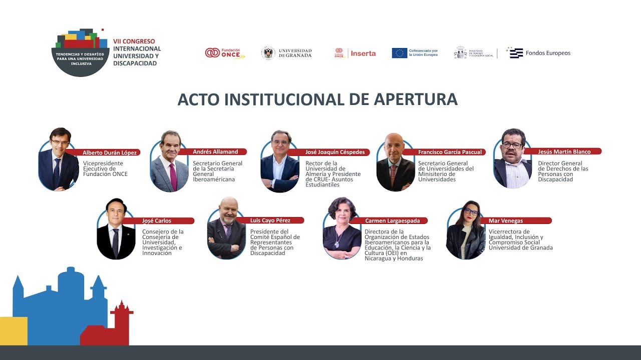 Acto Institucional de Apertura y Conferencia Inaugural