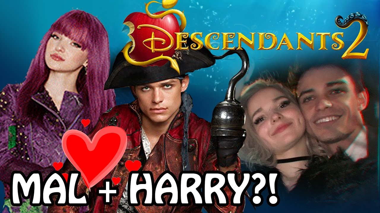 Descendants 2 news - Mal and Harry IN LOVE behind the scenes?! Dove Cameron + Thomas Doherty!