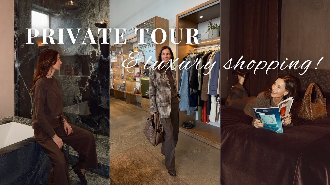 Exclusive Private Home Tour & Luxury Shopping in LA!