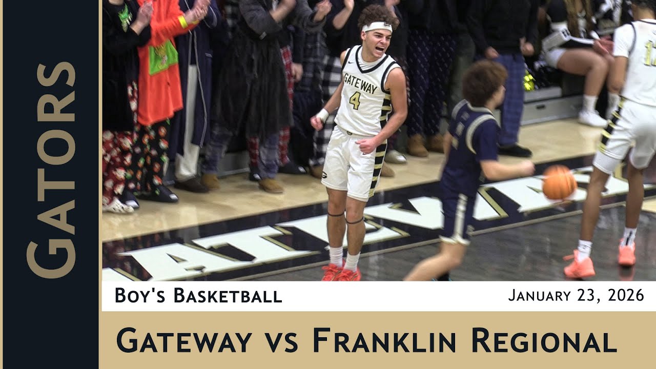 WPIAL Boy's Basketball: Franklin Regional at Gateway - January 23, 2026