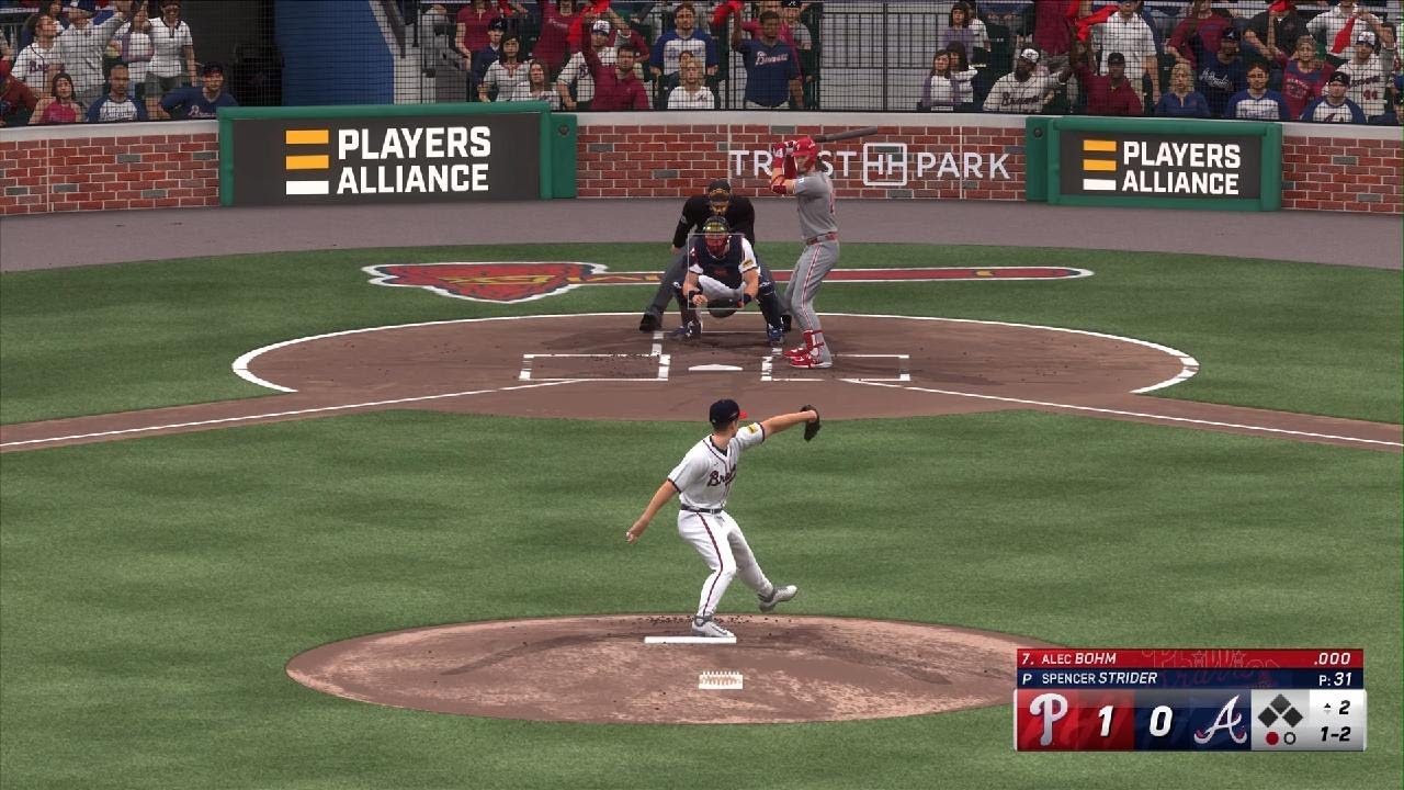 MLB The Show 24 Franchise Mode 2024 Postseason #1 Phillies @ Braves(part 1)