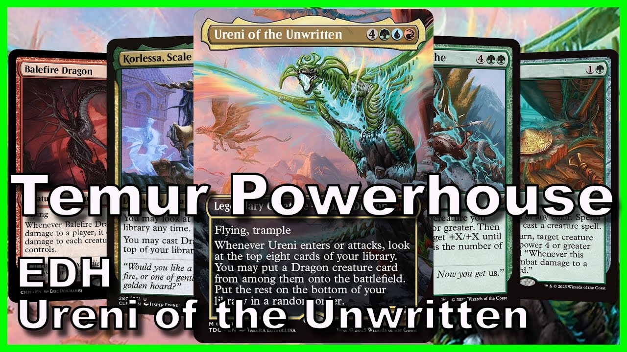 Технология колоды Урени Неписаного EDH | Magic: The Gathering