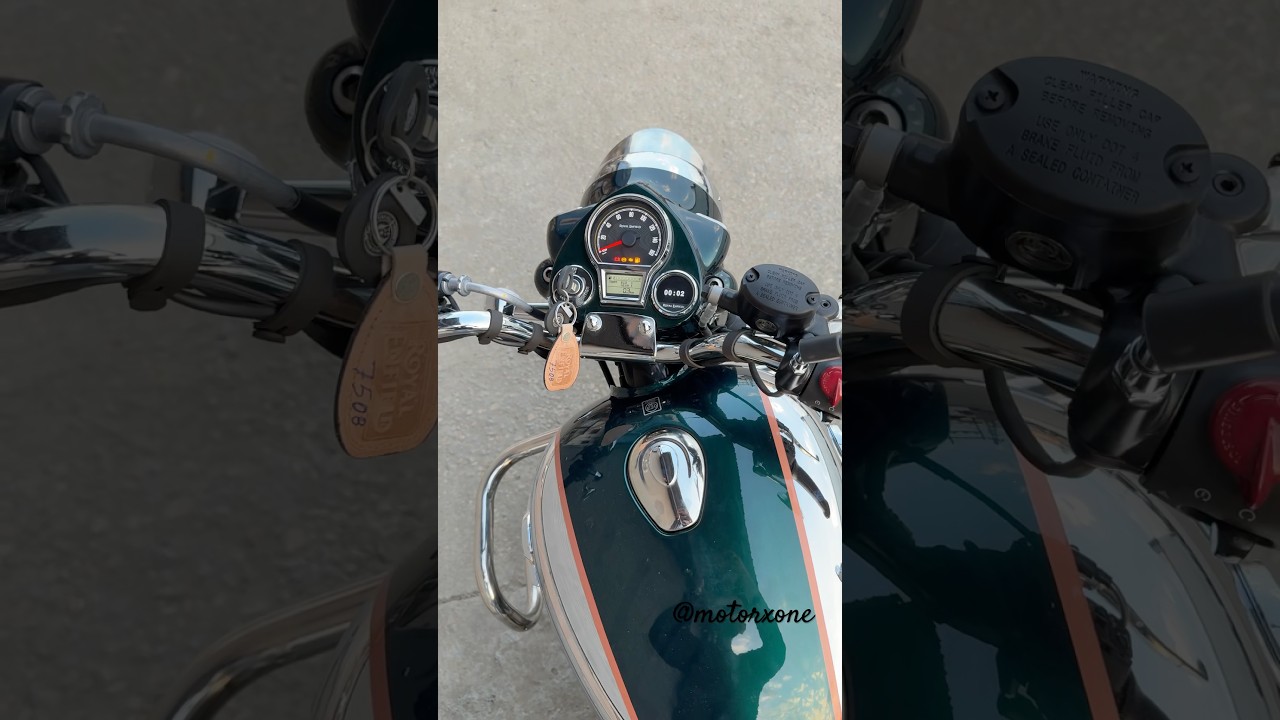 Emerald or Medallion Bronze Classic 350- What&rsquo;s Your Pick🤔#classic350 #classic350lovers #motorxone