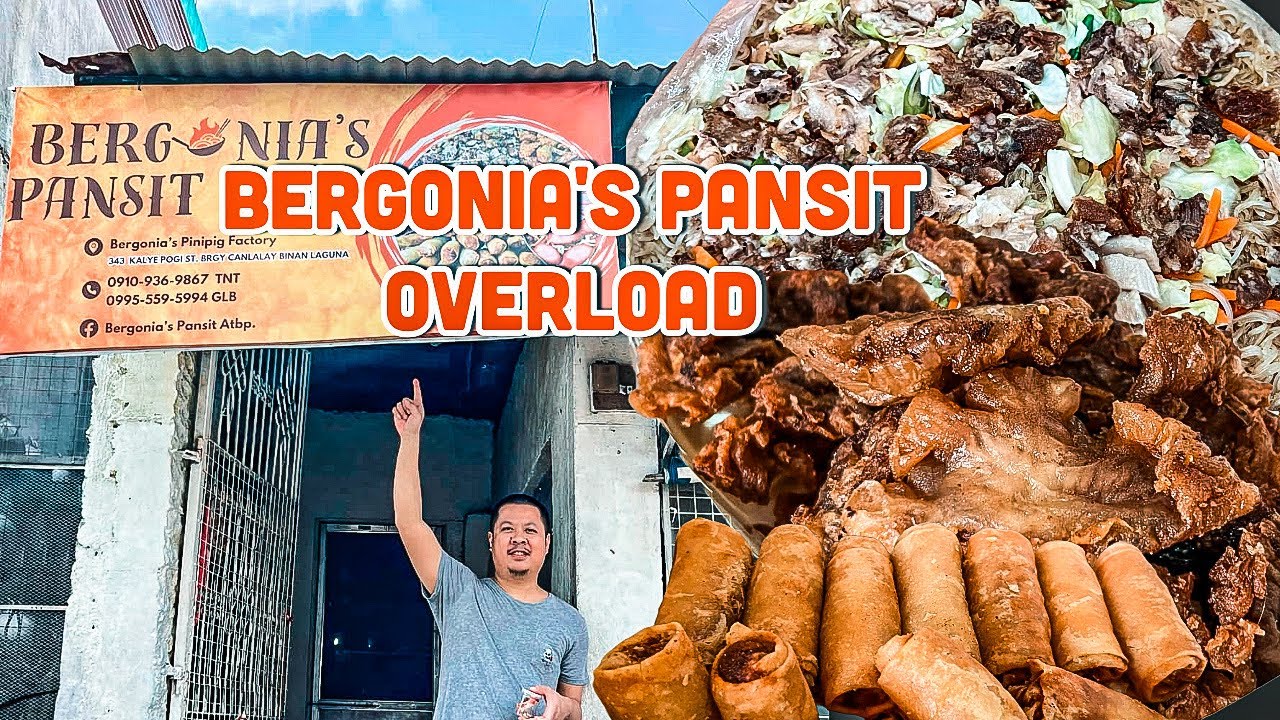 Bergonia’s Pancit Lechon | San Pedro, Laguna’s Best Hidden Gem Pansiteria | 4K | Part 42