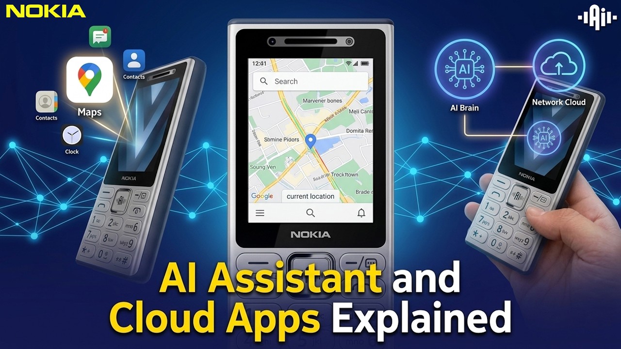 Nokia 210 4G 2026 - AI Assistant and Cloud Apps Explained
