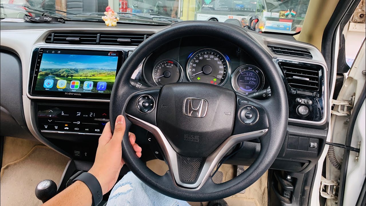 Installed Android Stereo Inside Honda City | Honda City Android Stereo Installation | Android Stereo