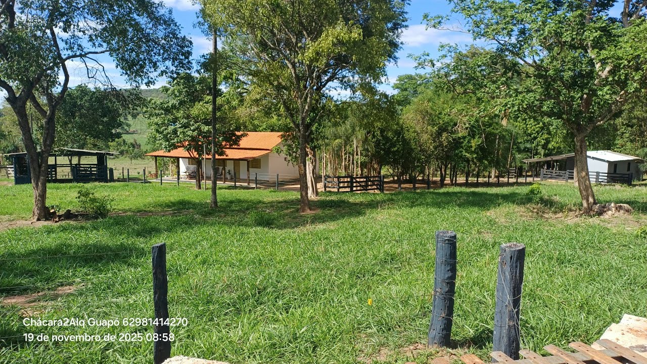 Chácara 2  ALQU VALOR 1.250.000 PRÓX POSSELÂNDIA GUAPÓ GO 62 981414270 50KMGOIANIA ESCUTA PROPOSTA