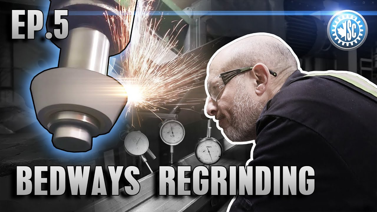 Ep.5 STANKO 1M63 Manual Lathe Bedways Regrinding Guide and Tutorial | @StanCanada