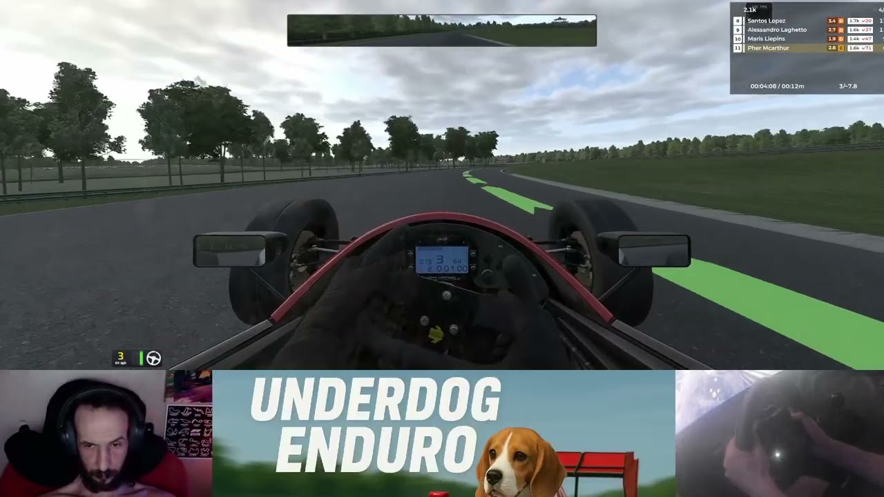 iracing formula vee rookies season 1 week 8