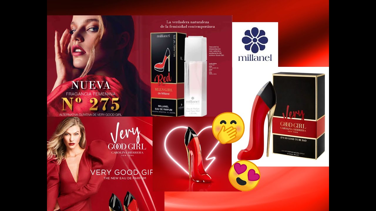 Nuevo! Millanel Girl Red! 👠 (Very Good Girl, Carolina Herrera) - Lanzamiento campaña 10 2022 😍