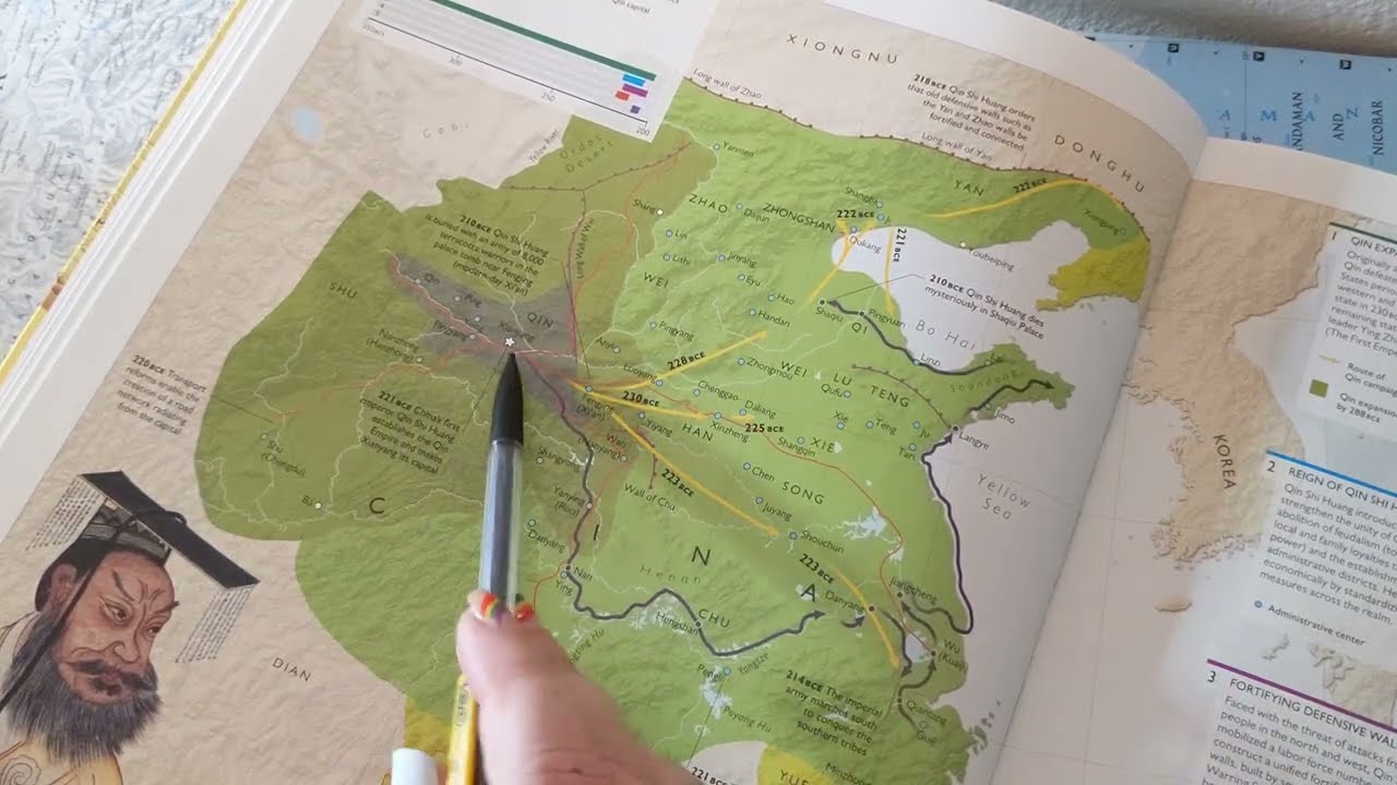 ASMR ~ Maps of Ancient Empires! India, China, Americas ~ Soft Spoken Map Tracing
