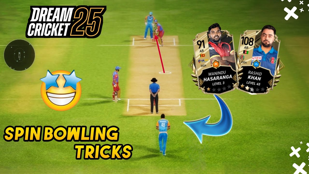 Dream Cricket 25 Spin Bowling Tricks ! Dusty pitch & Pro Batting ! In Tamil