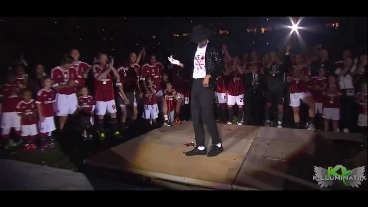 Kevin Prince Boateng MOONWALK HD - Ac Milan celebrations @San Siro