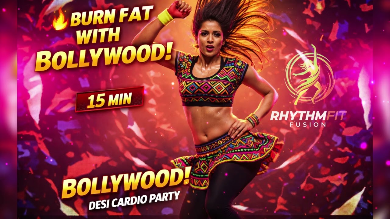 Bollywood Aerobic Dance Workout 🔥 High Energy Desi Fitness Music | Zumba Cardio Party 2026