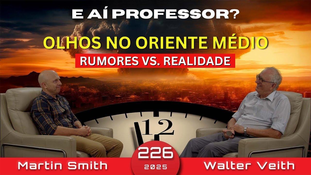 Olhos no Oriente Médio, Rumores vs. Realidade - Walter Veith e Martin Smith - EP 226