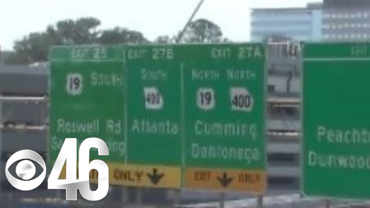 I-285 interchange signage causing confusion