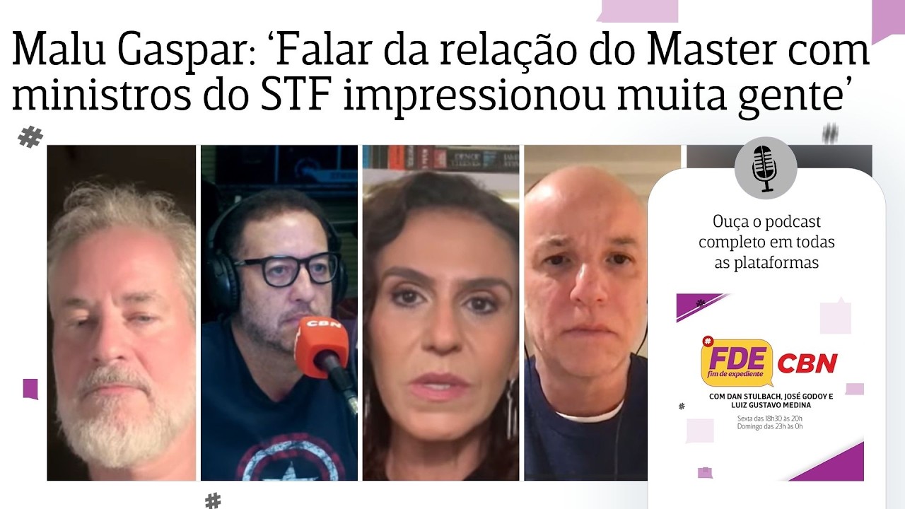 Malu Gaspar: &lsquo;Falar da rela&ccedil;&atilde;o do Master com ministros do STF impressionou muita gente&rsquo;