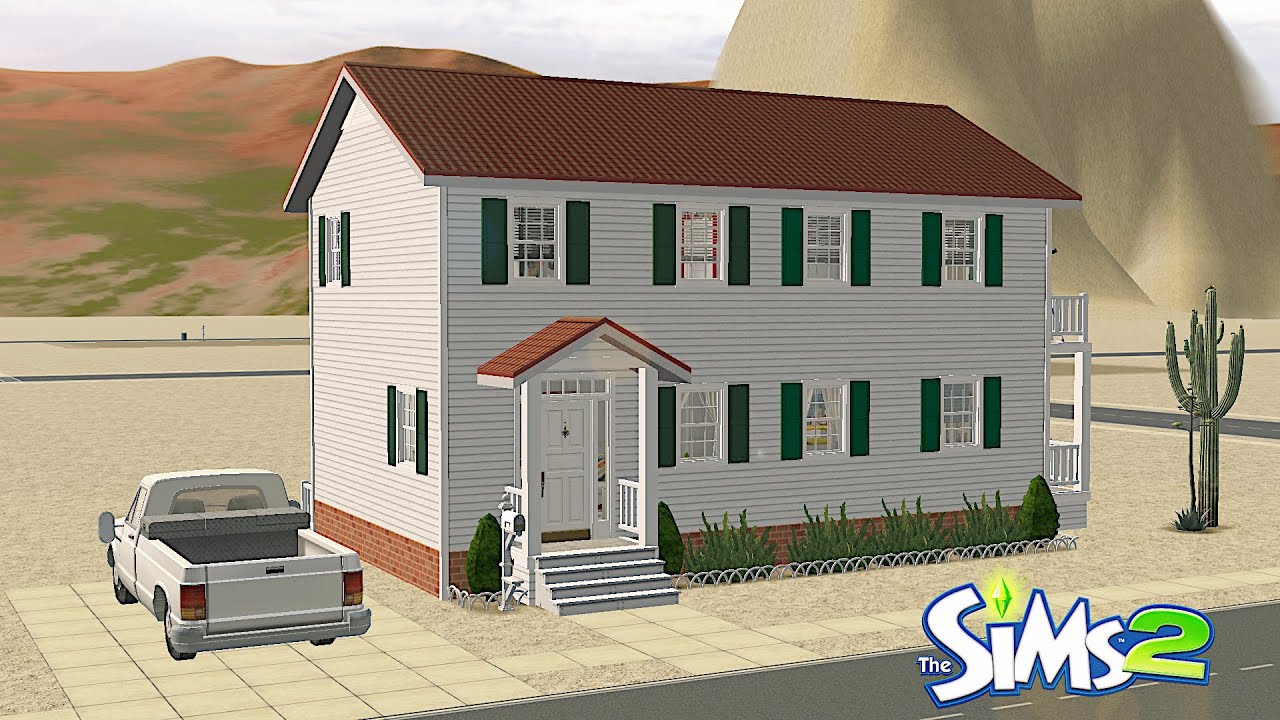 🏡4 Bedroom Family Home🏡| The Sims 2 | Speed Build