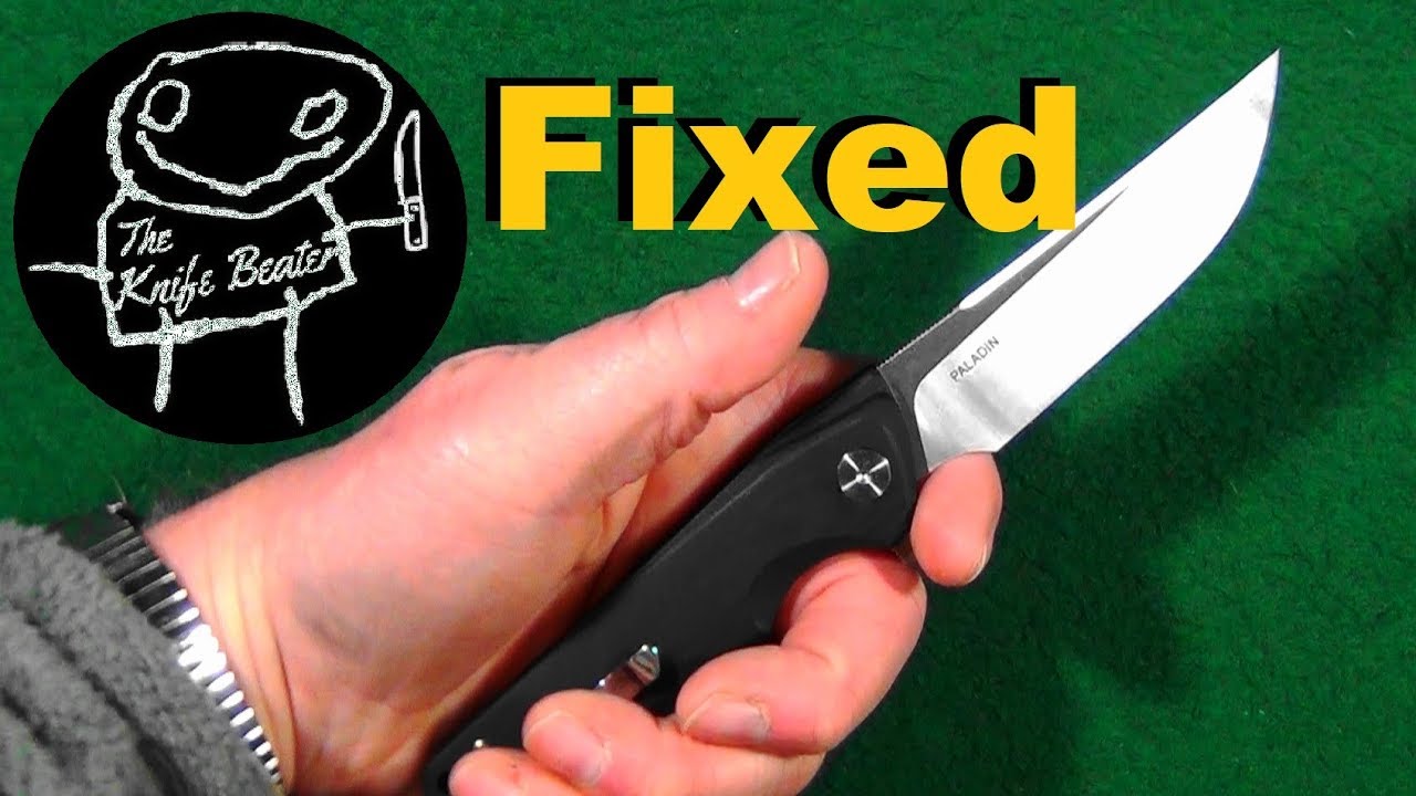Bestech Paladin Choil Mod - Knife Hack 20