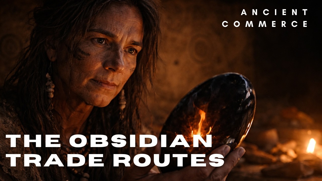Obsidian: The Stone That Built the First Trade Networks | Boring History To Sleep