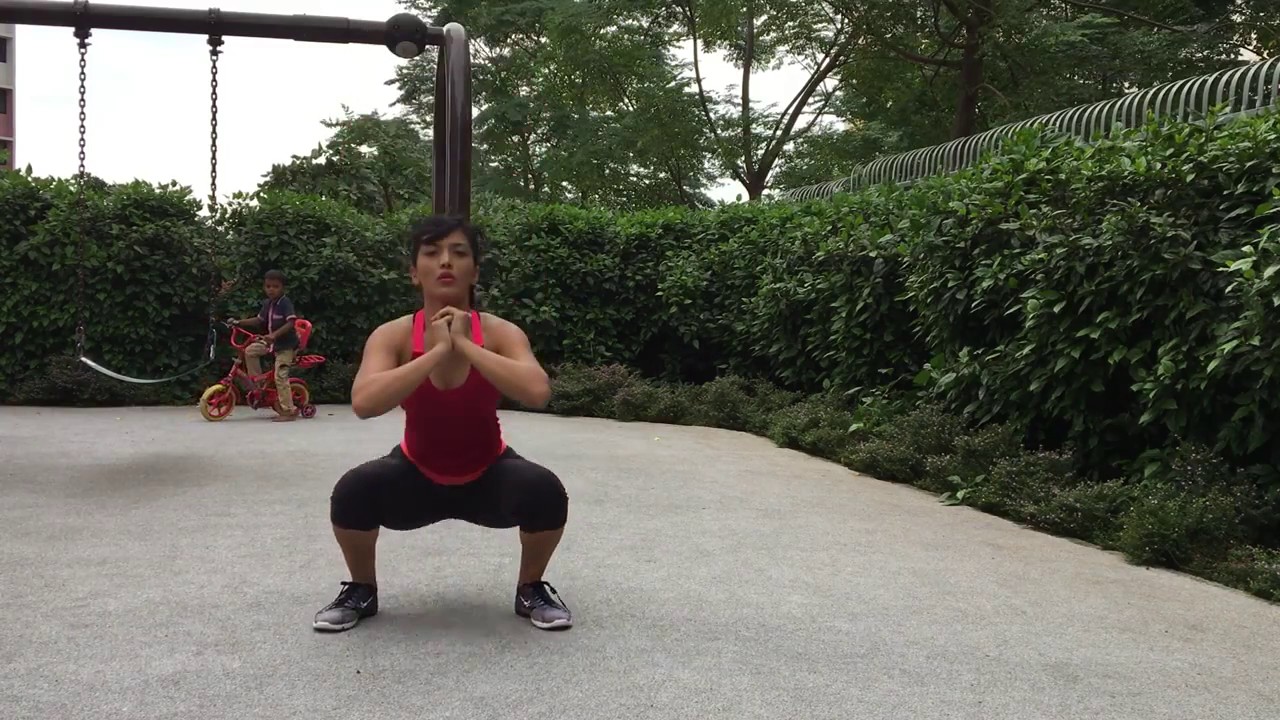 mobiefit Fitness Icon - Jaie Bhadane's Narrow Squat Jumps