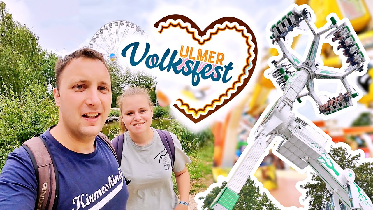 DIESES Karussell ist anstrengend! 😰 | Vlog vom Ulmer Volksfest 2023
