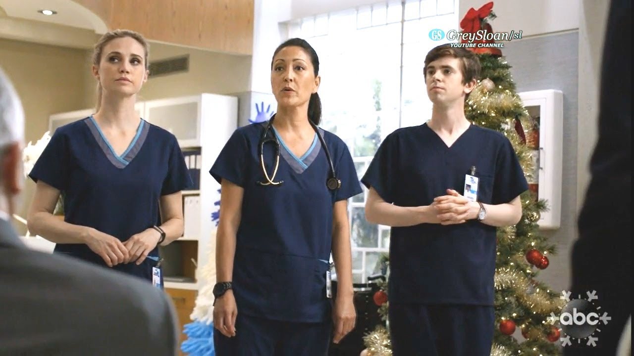 The Good Doctor 2x10 Dr  Lim Announces the Quarantine - People Panic