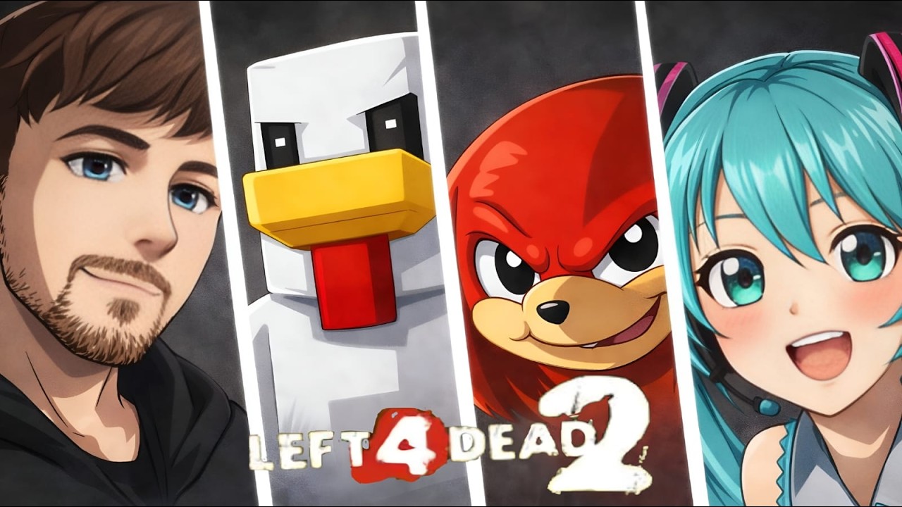 Los 4 JINETES del APOCALIPSIS en L4D2