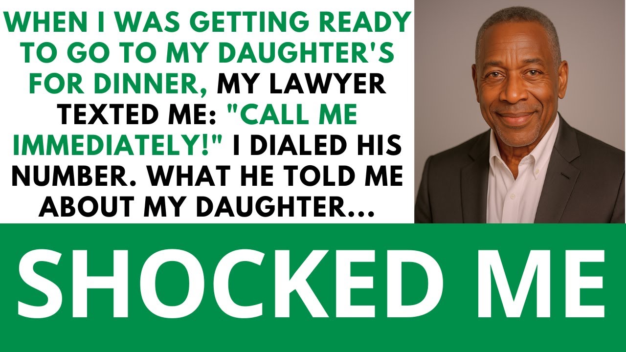 My Lawyer Wrote To Me “Call Me Immediately!” He Told Me The Terrible Truth About My Daughter...