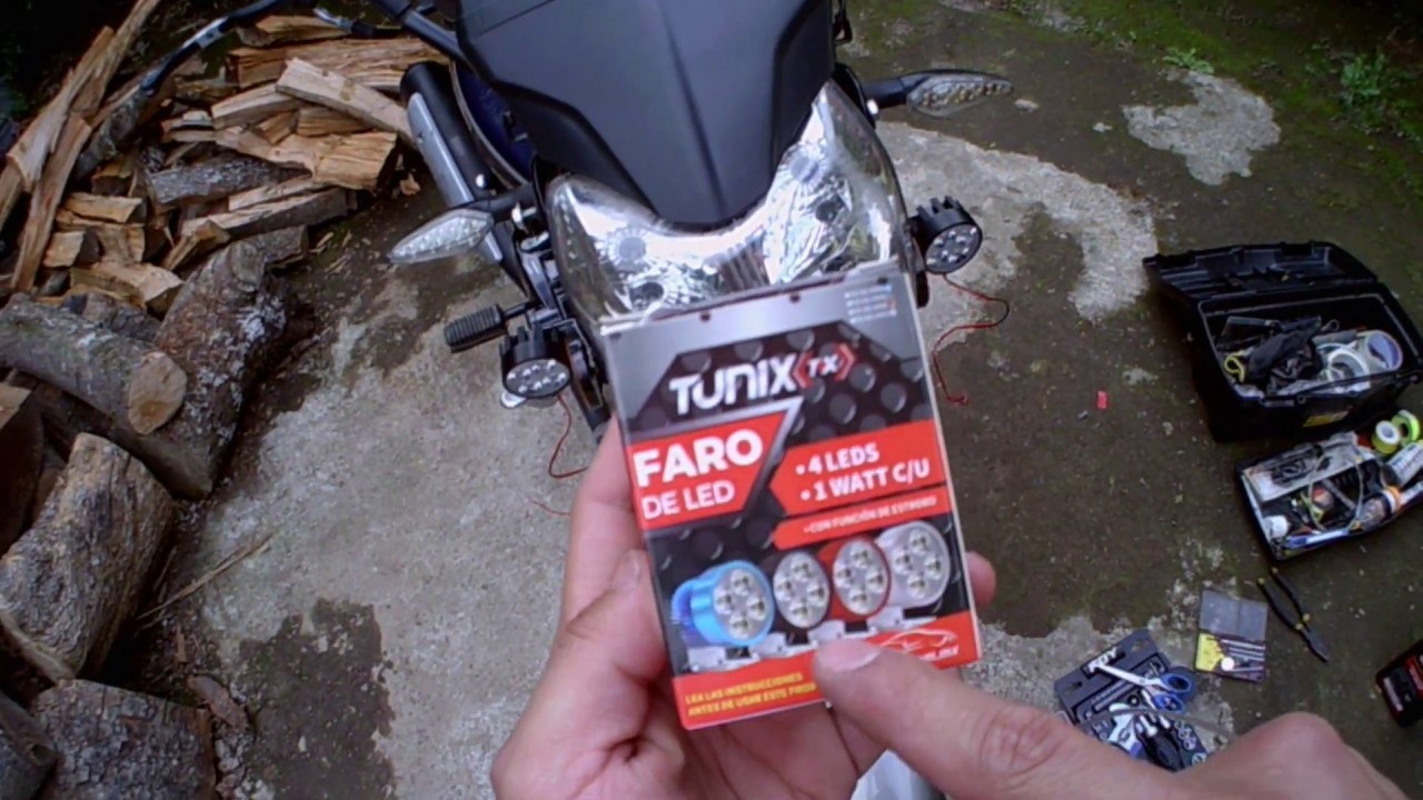 italika FT150 Como instalar luces exploradoras a mi moto de forma facil - Dani Biker