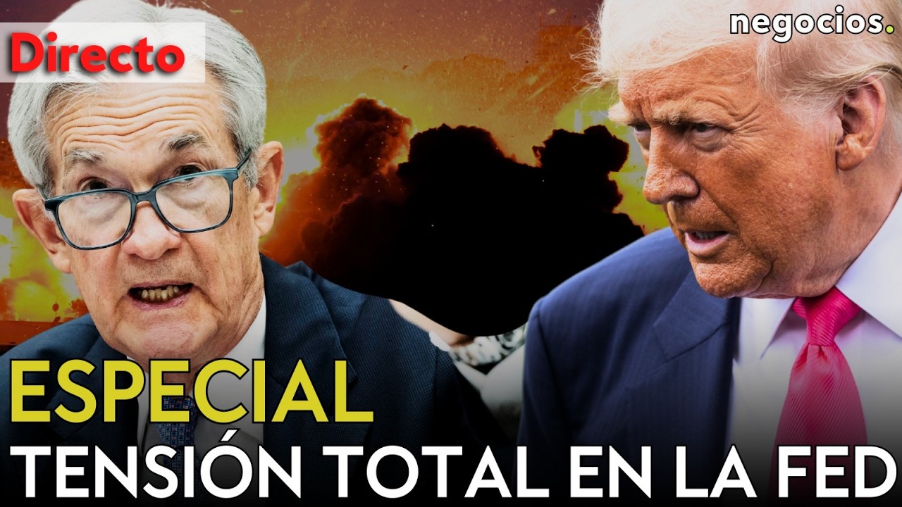 DIRECTO | HISTÓRICA DECISIÓN DE LA FED: TRUMP Y LA GUERRA DE IRÁN PONEN A POWELL CONTRA LAS CUERDAS
