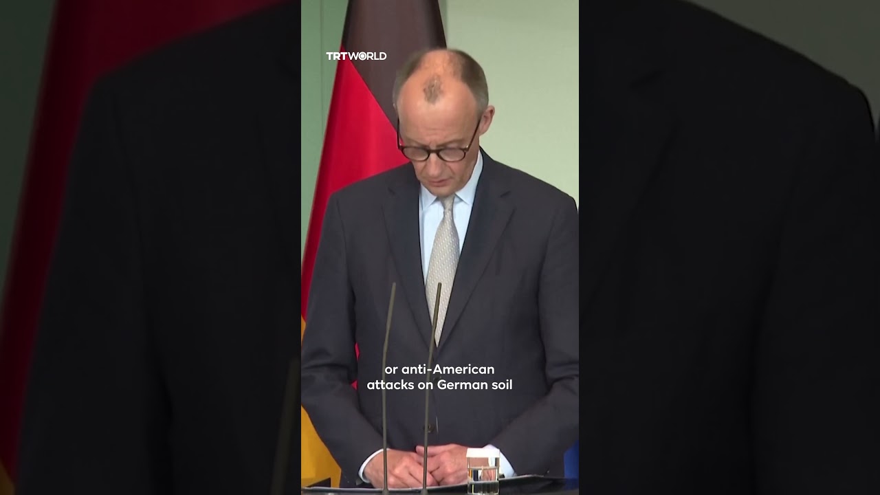 Merz condemns Iranian strikes, fails to address US-Israeli role