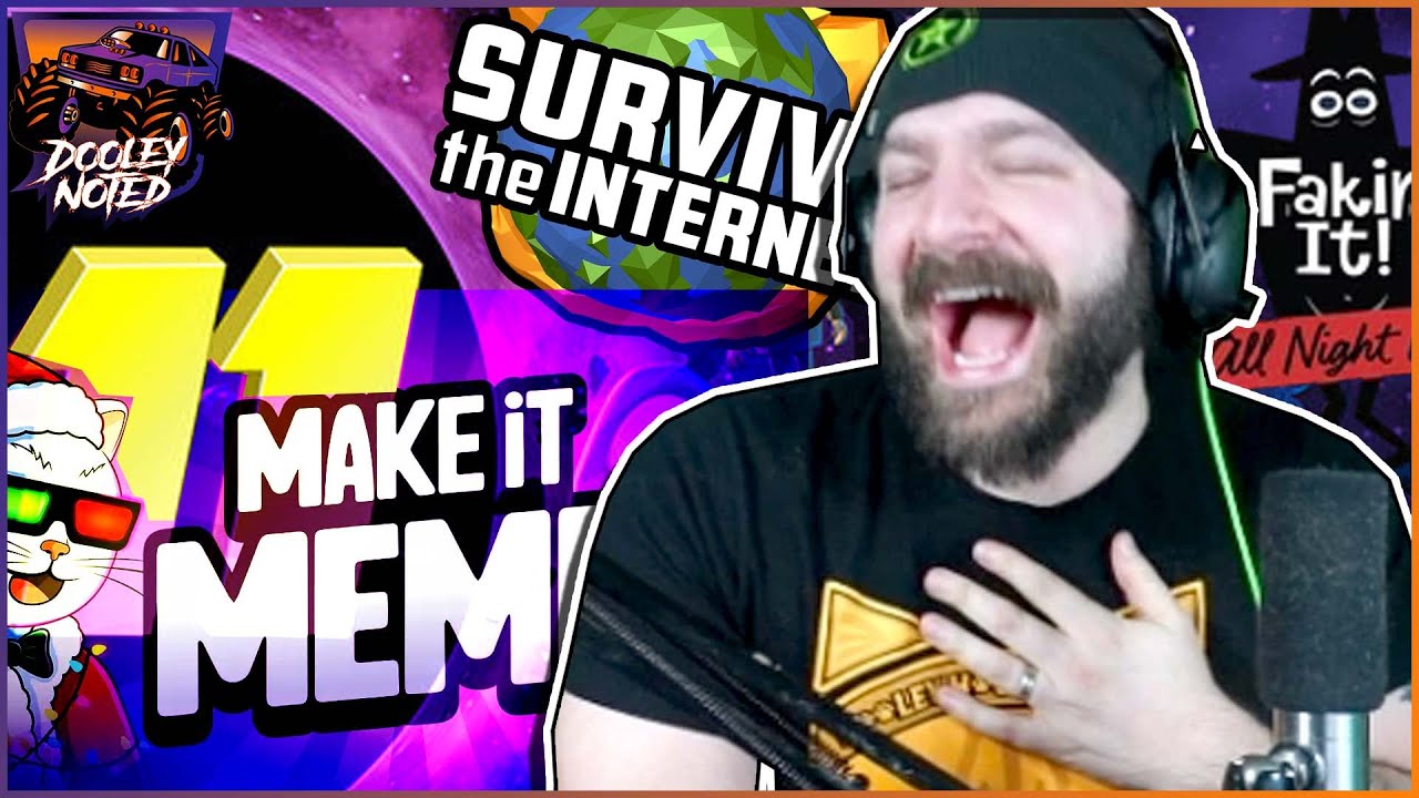PARTY GAMES WITH THE SQUAD! | Jackbox and Make It Meme