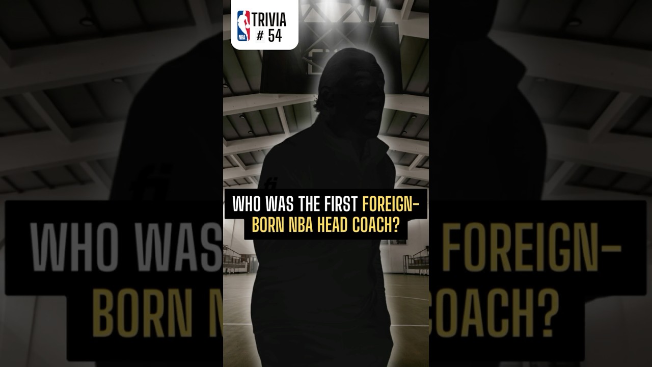 Who Was the First Foreign-Born NBA Head Coach? | Historic Hire! 🏀 @nba #nbacoaches