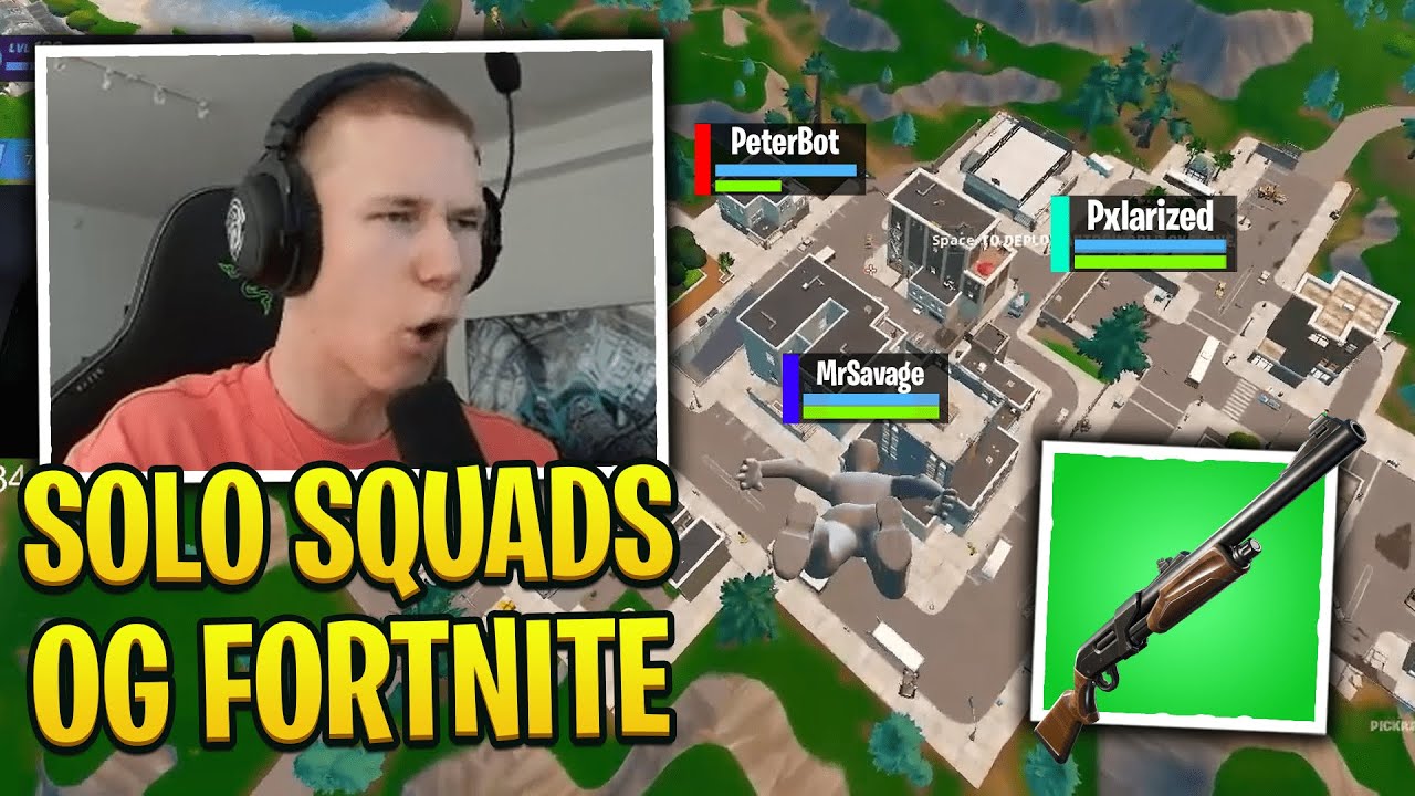 MrSavage Shows Off His Skills in OG Fortnite with Pump Shotgun