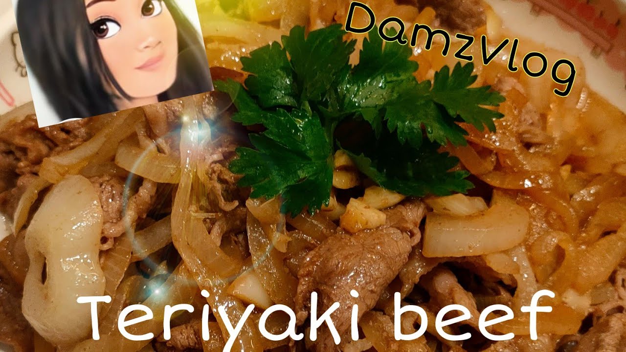 TERIYAKI BEEF WITH ONION #SimpleRecipe #Cooking