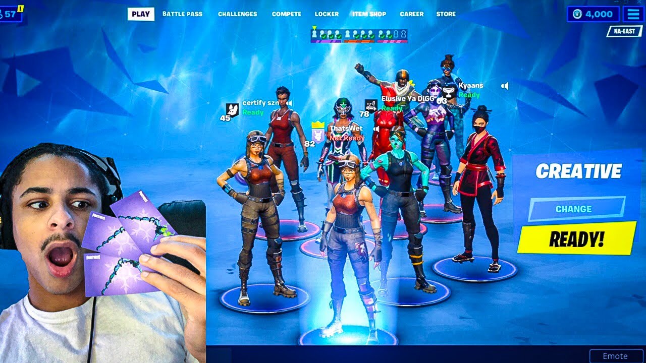 I Got FANS To Fight For The Minty Pickaxe In Zone Wars.....
