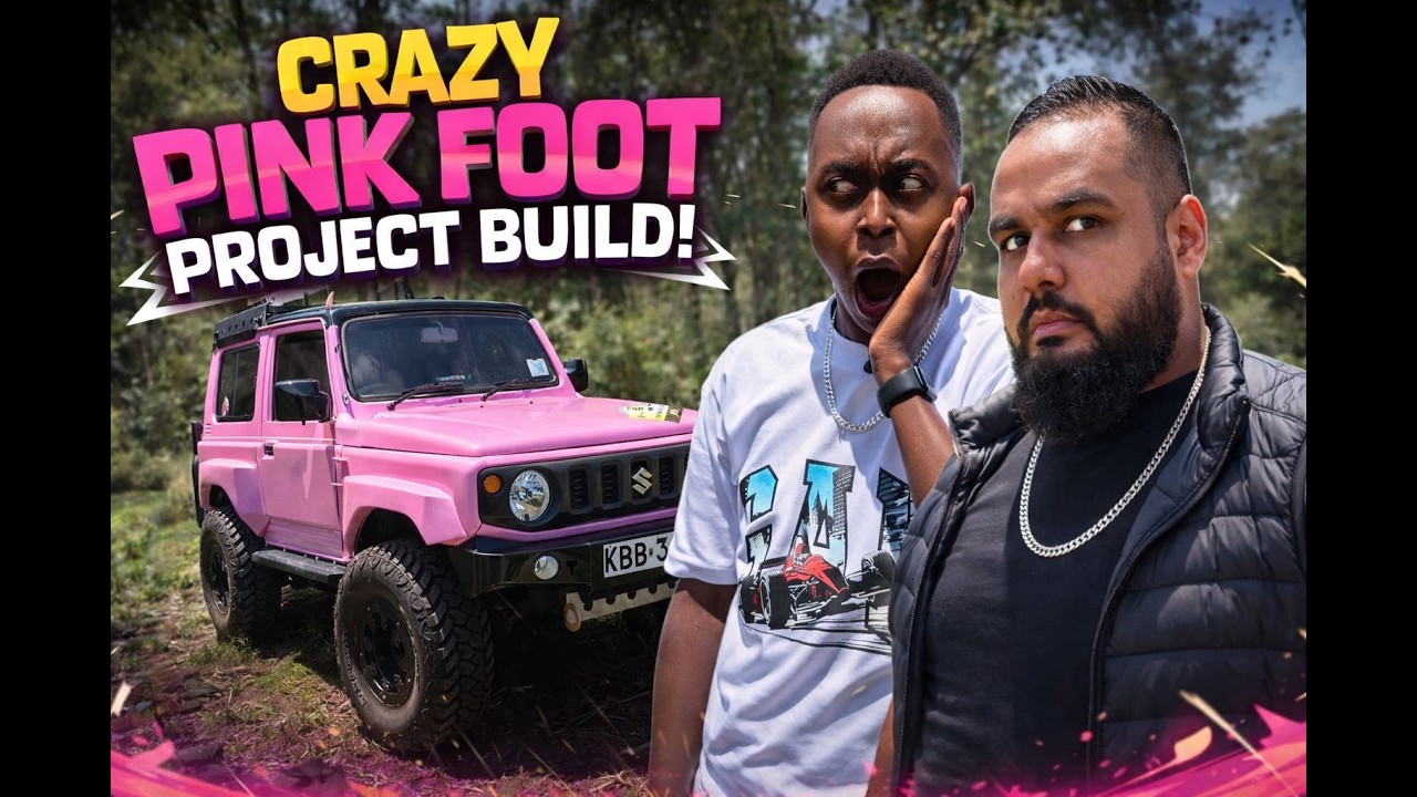 Kenya's First SUZUKI SAMURAI Converted Into A SUZUKI JIMNY