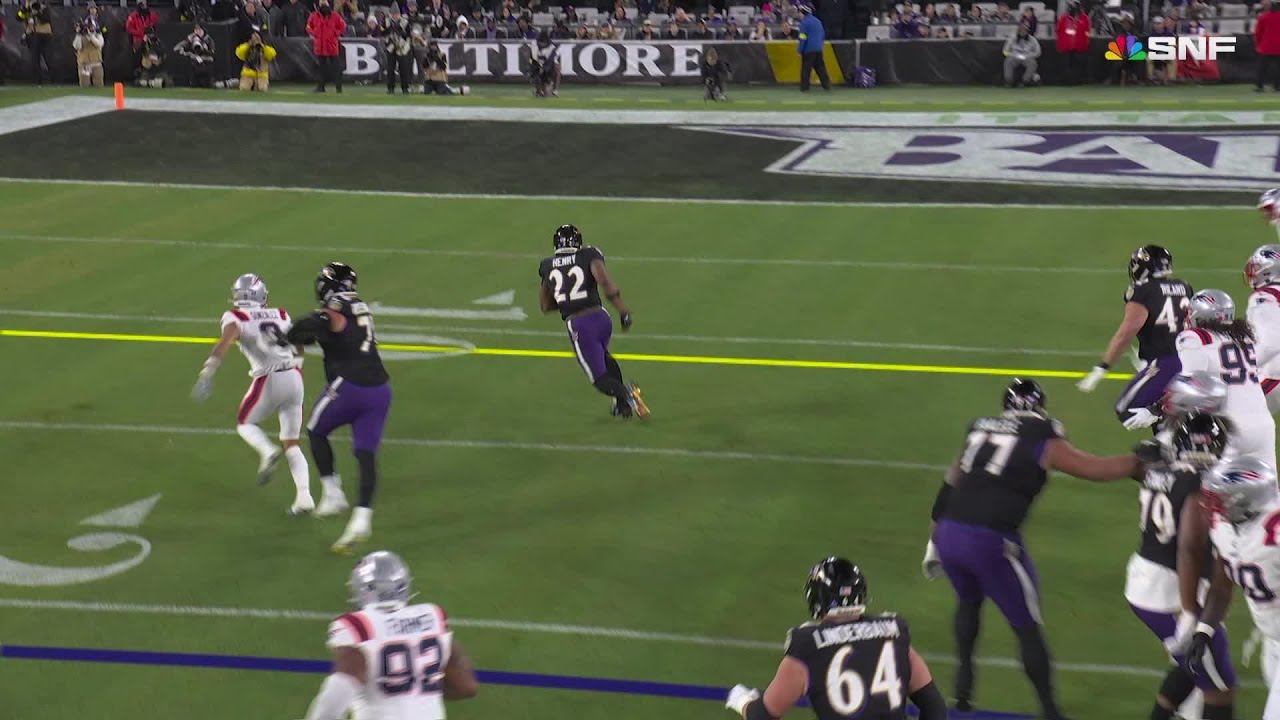 Ravens cap productive drive with a Henry TD!