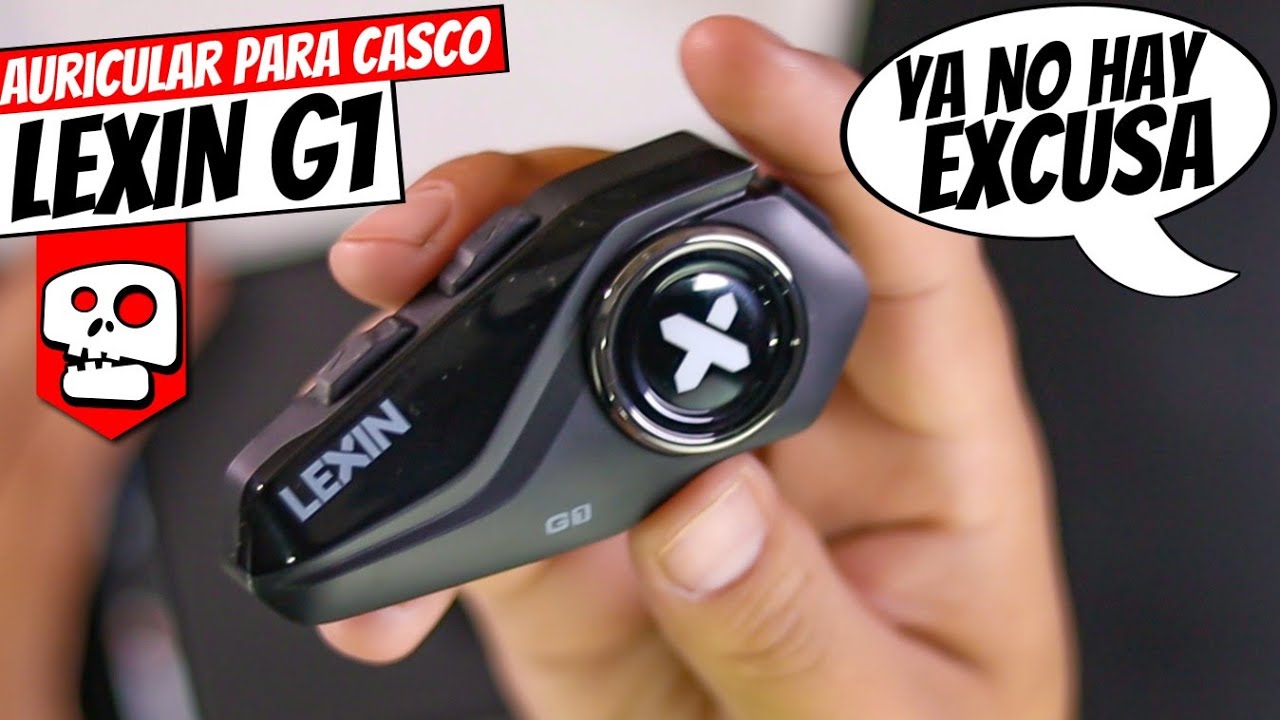 LEXIN G1 ¡Los mejores auriculares para casco de moto! | Alets Go