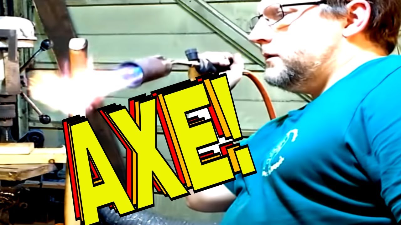How to char finish an axe handle, easy DIY scorched effect for your Axe or hammer
