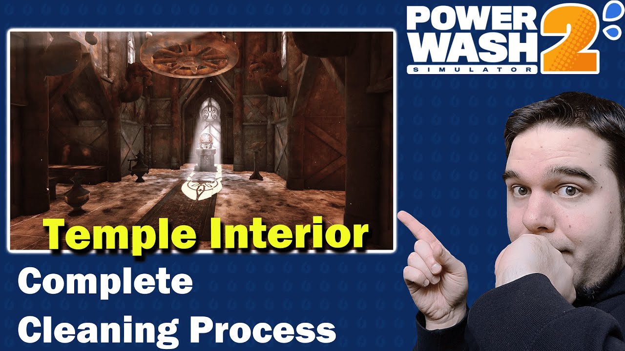 PowerWash Sim 2 - Walkthrough: Temple Interior - #notalking