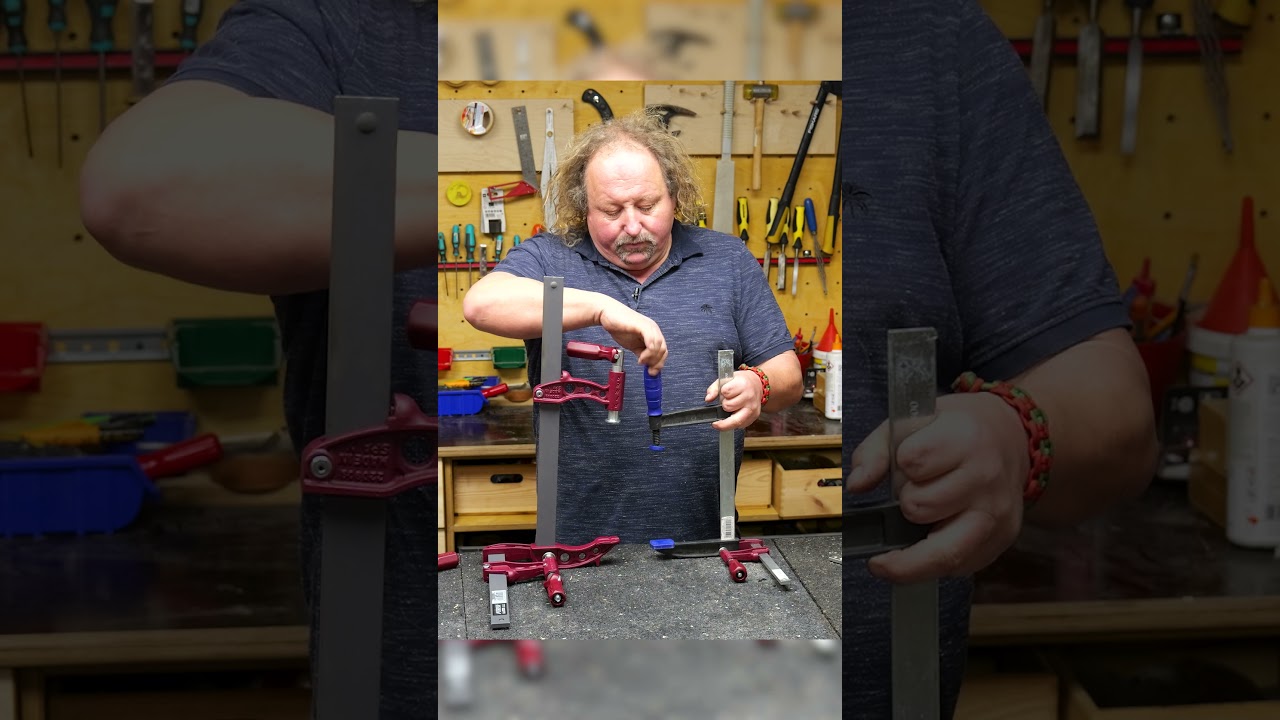 Piher Maxipress &ndash; manu&aacute;ln&iacute; svěrky s rychloposuvem 1:2 / up&iacute;nac&iacute; s&iacute;la 900kg?? / #tools #powertools