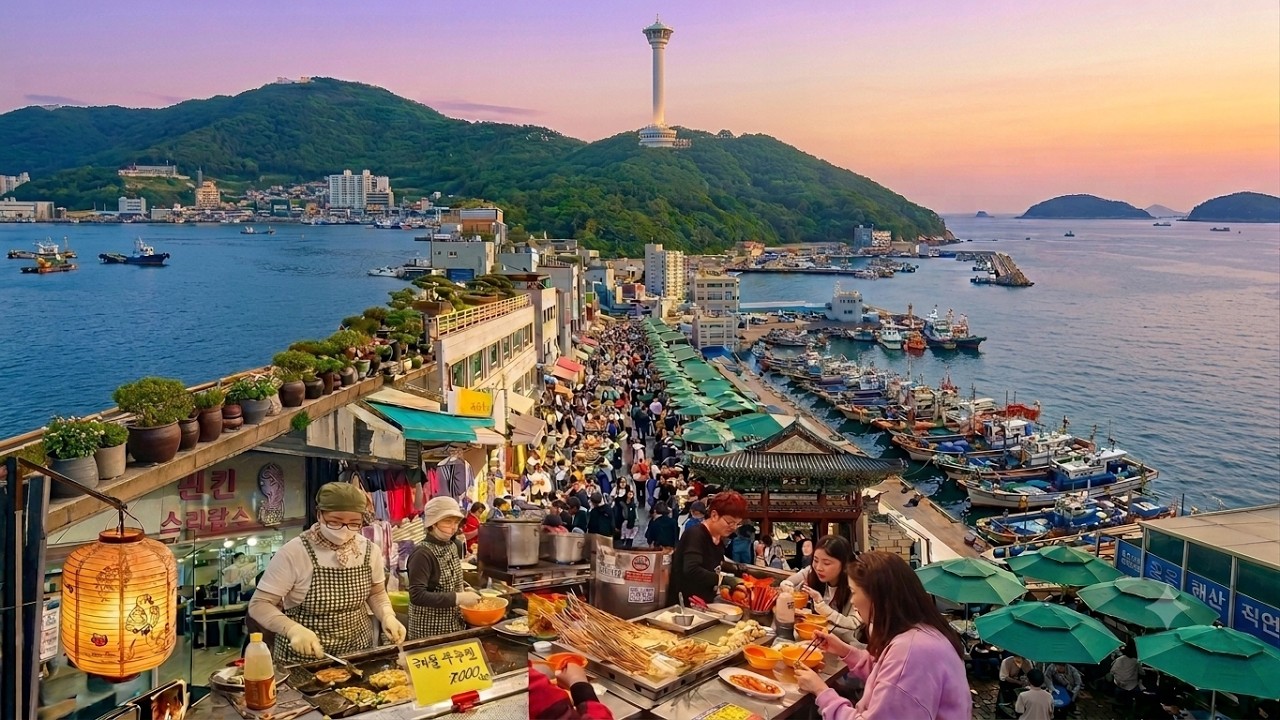 BUSAN】Bupyeong Kkangtong Market, Legendary Korean Street Food Starts Here
