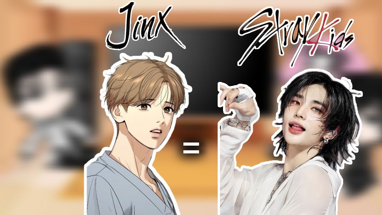 Jinx/react to Kim Dan as Hyunjin from Skz (🇺🇸🇧🇷)