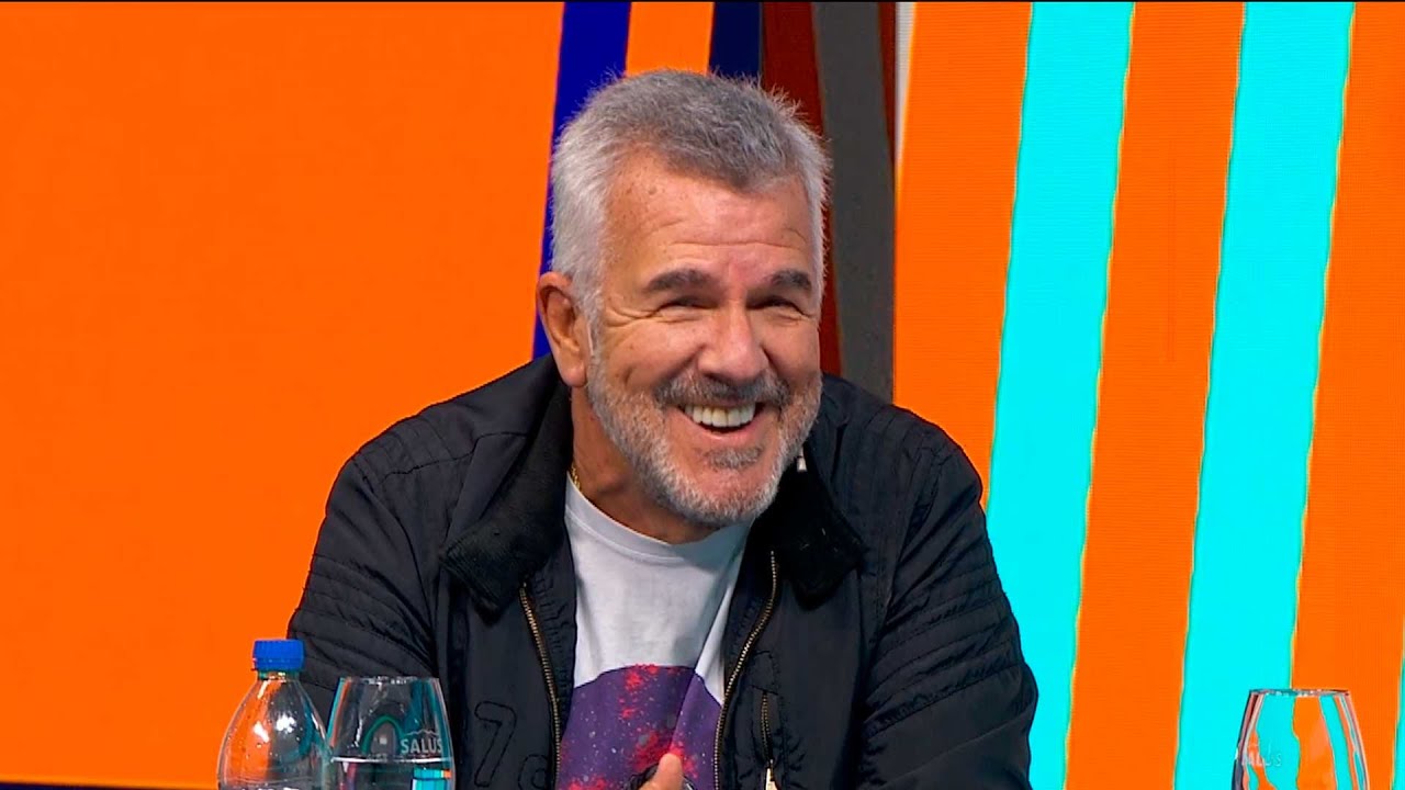 Una larga carrera a pura risa y fútbol: Dady Brieva