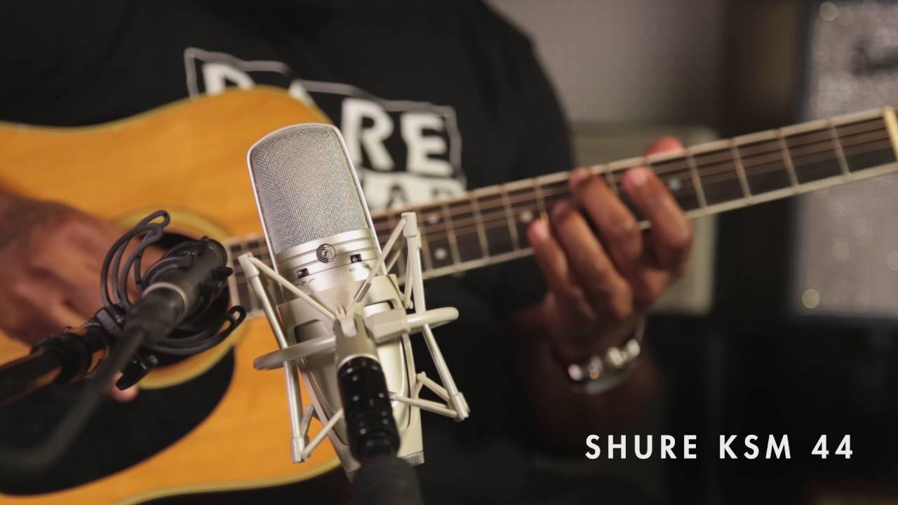 Shure KSM 44 - Acoustic Guitar Mic Shootout