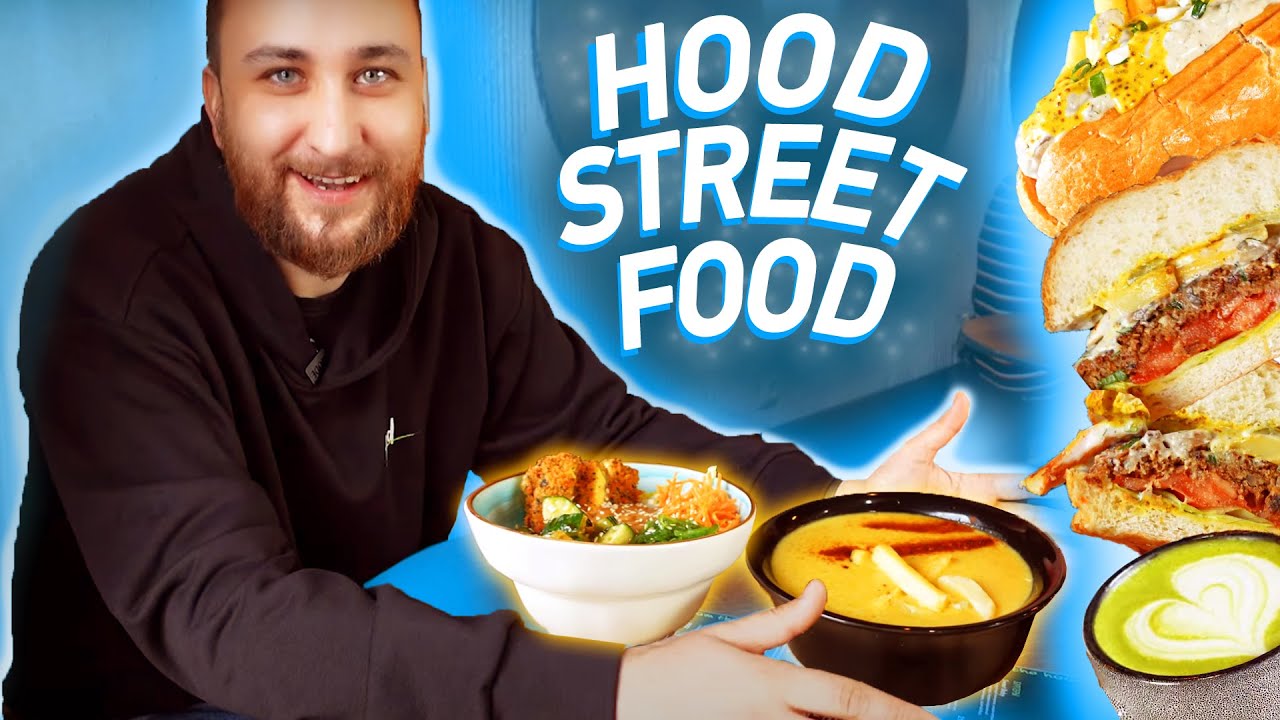 ПШЕНИЧНЫЙ БЕКОН В БУРГЕРЕ? 🤣 Hood Street Food