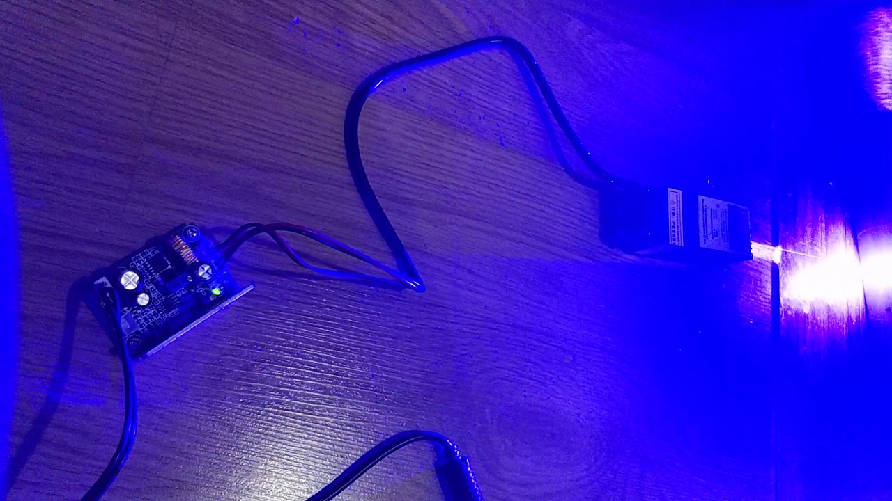 5.5w laser module test