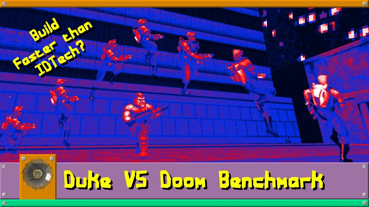 Сравнение Duke Nukem 3D и Doom — что быстрее?
